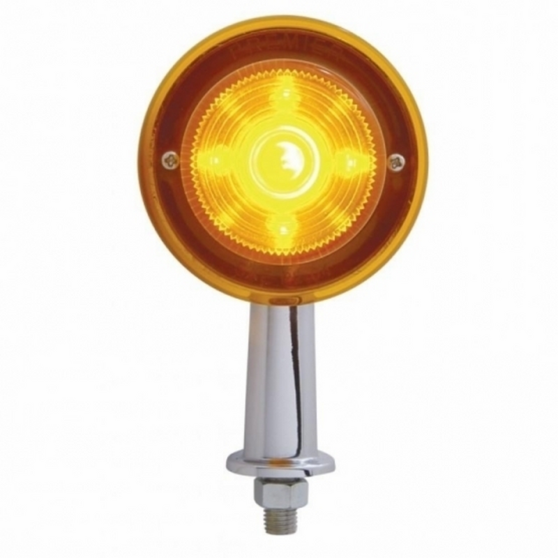 Kit de luces Honda con brazo de 13 LED de 2-1/8" - LED ámbar/lente ámbar