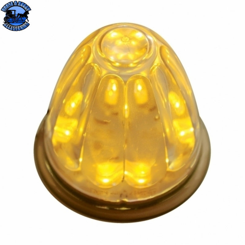 UP-38429 11 LED Watermelon Light - Amber LED/Clear Lens