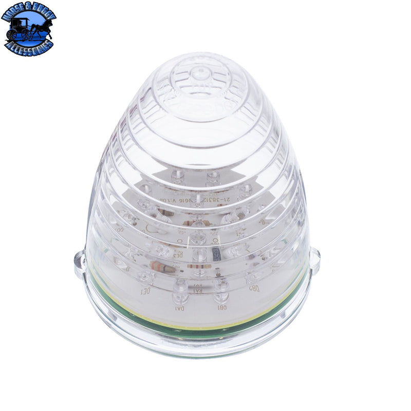 UP-38461 19 LED Beehive Grakon 1000 Cab Light - Amber LED/Clear Lens