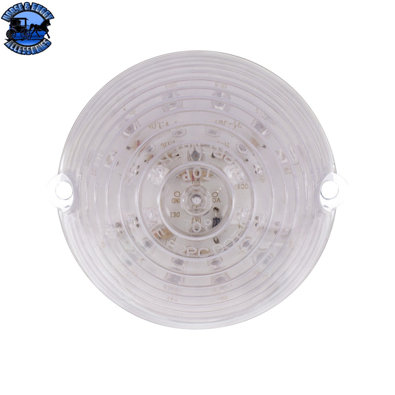 UP-38461 19 LED Beehive Grakon 1000 Cab Light - Amber LED/Clear Lens