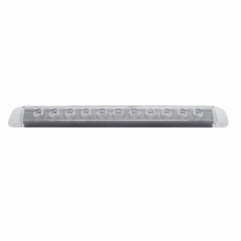 UP-38470 11 LED 17" Light Bar Only (Stop, Turn & Tail) - Red LED/Clear Lens