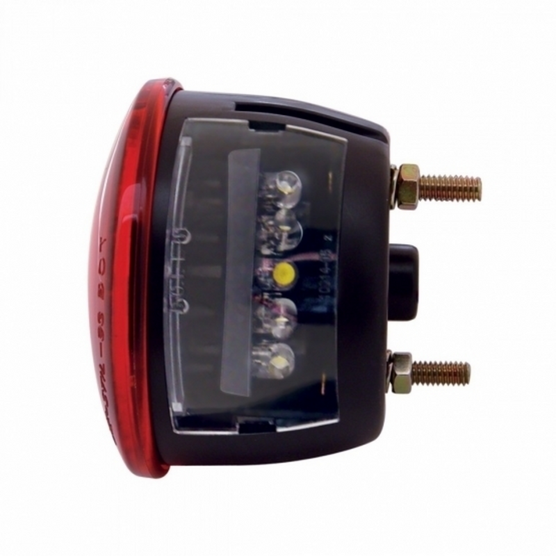 Luz de montaje tipo perno de 19 LED con luz de matrícula (freno, giro y cola) - Conductor (a granel)