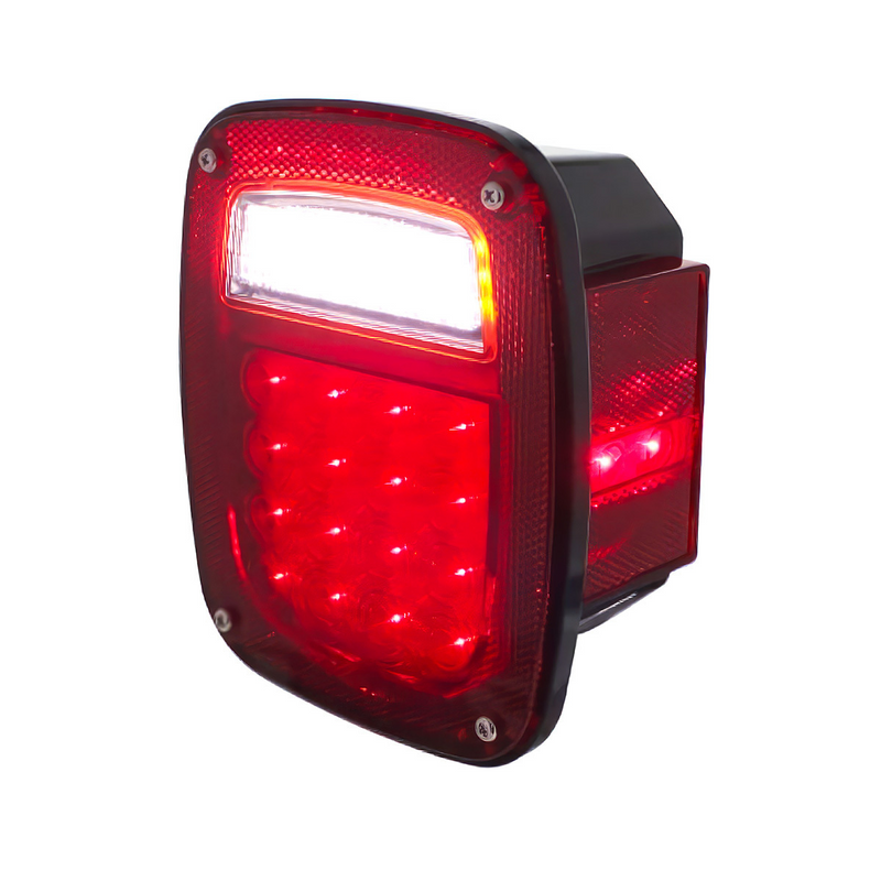 Luz trasera combinada LED universal sin luz de matrícula ni marcador lateral (a granel)
