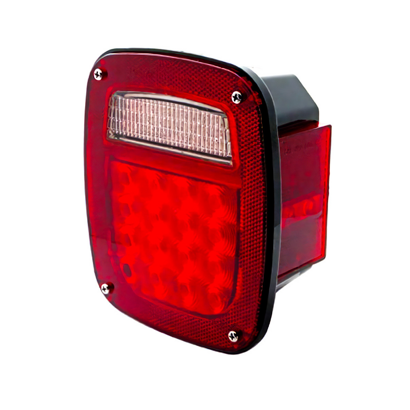 Luz trasera combinada LED universal sin luz de matrícula ni marcador lateral (a granel)