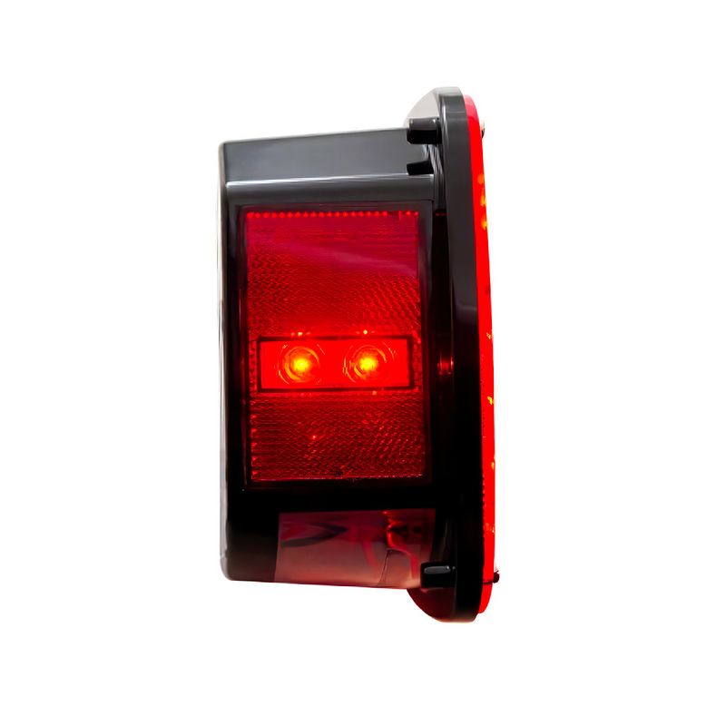 Luz trasera combinada LED universal sin luz de matrícula ni marcador lateral (a granel)