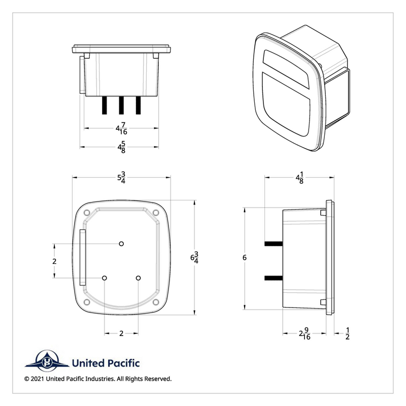 Luz trasera combinada LED universal sin luz de matrícula ni marcador lateral (a granel)