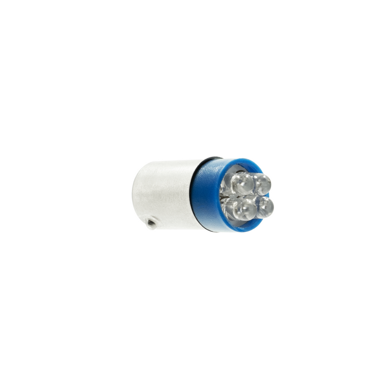 4 Micro LED 1893 Type Bulb - Blue(2-Pack)