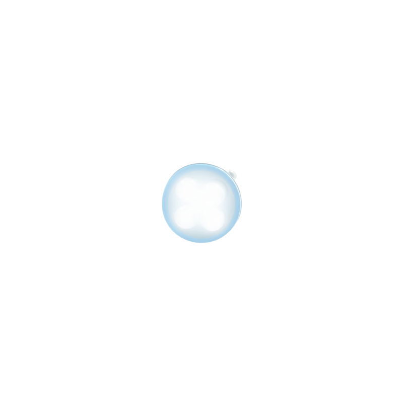 4 Micro LED 1893 Type Bulb - Blue(2-Pack)