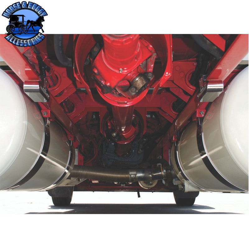 IC186999-15 PETE COMPLETE HANGER BEARING & DRIVE AXLE KIT FOR 280''-292'' WHEEL BASE; GLOSSY BLACK