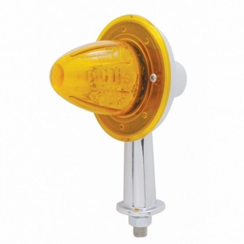 UP-38824 13 LED 2-1/8" Arm Watermelon Honda Light Kit - Amber LED/Amber Lens
