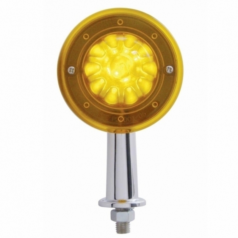 UP-38824 13 LED 2-1/8" Arm Watermelon Honda Light Kit - Amber LED/Amber Lens