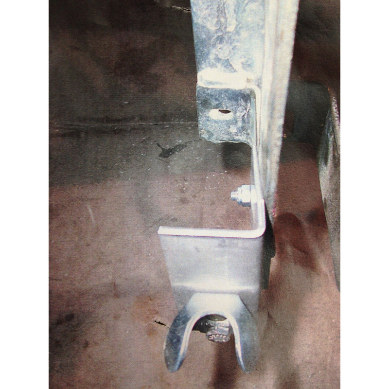 PFT-589-HHL Peterbilt 589 hidden hood latch kits (Sold in pairs) hood Dim Gray