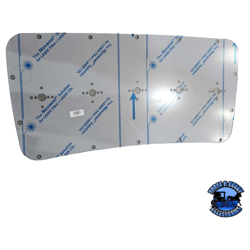 ss-1037 Peterbilt 389 stainless center headliner insert with 5 watermelon holes Dark Gray