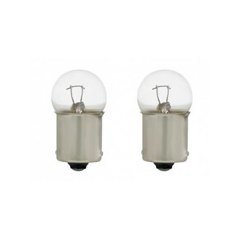 Bombilla transparente de alta vela de 12 V y 23 vatios para luz de cabina (paquete de 2)