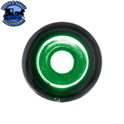 3 High Power LED 1" Light (Clearance/Marker)-Green LED/Clear Lens MARKER & CLEARANCE Dark Slate Gray