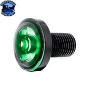 3 High Power LED 1" Light (Clearance/Marker)-Green LED/Clear Lens MARKER & CLEARANCE Dark Slate Gray