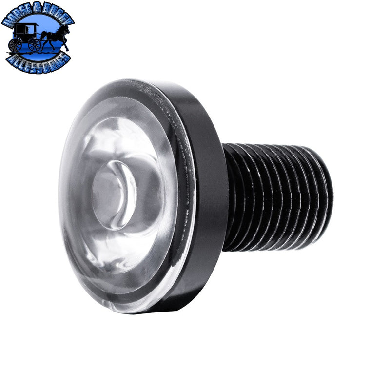 3 High Power LED 1" Light (Clearance/Marker)-Green LED/Clear Lens MARKER & CLEARANCE Dark Slate Gray