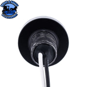 3 High Power LED 1" Light (Clearance/Marker)-Green LED/Clear Lens MARKER & CLEARANCE Black