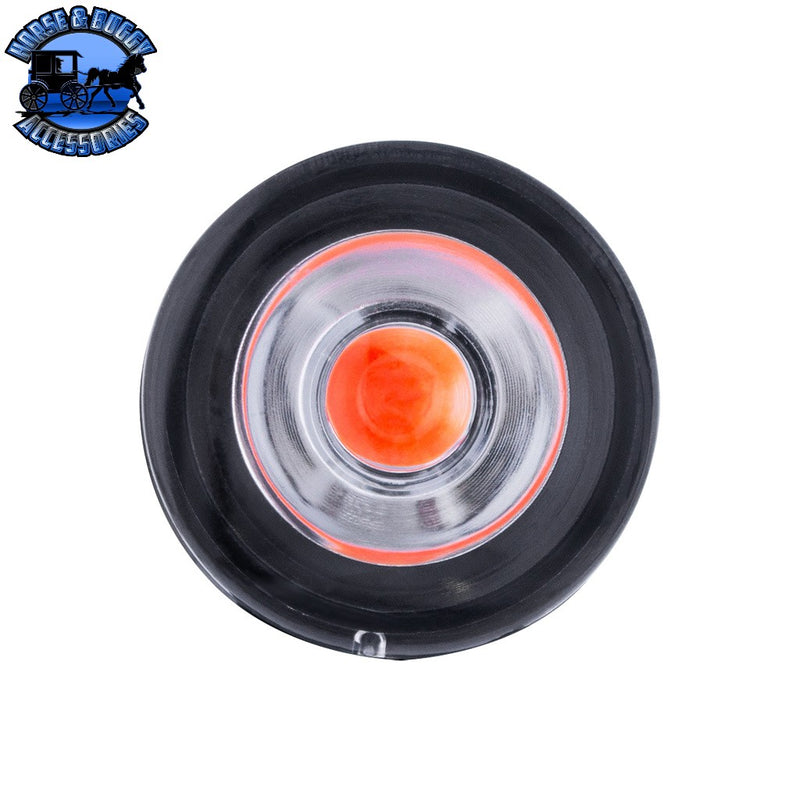 3High Power LED 1" Light (Clearance/Marker)-Purple LED/Clear Lens MARKER & CLEARANCE Tan