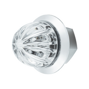 2 LED Dual Function 1-1/8" Watermelon Light (Clearance/Marker) - Amber LED/Clear Lens
