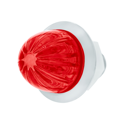 2 LED Dual Function 1-1/8" Watermelon Light (Clearance/Marker) - Red LED/Red Lens