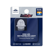 #39231 3/4" AMBER/BLUE DUAL WATERMELON LED LIGHTS watermelon sealed led Midnight Blue