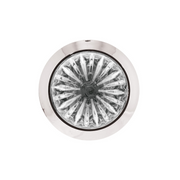 Double Fury 4 LED 1-1/8" Watermelon Clearance/Marker Light- Amber & White LED/ Clear Lens