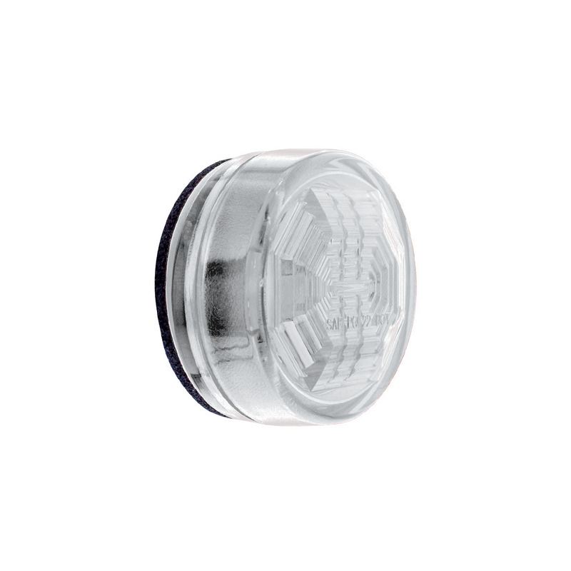 3 LED Oval Auxiliary Light-White LED/Clear Lens