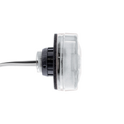 3 LED Oval Auxiliary Light-White LED/Clear Lens