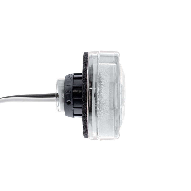3 LED Oval Auxiliary Light-White LED/Clear Lens