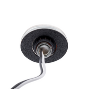 3 LED Oval Auxiliary Light-White LED/Clear Lens