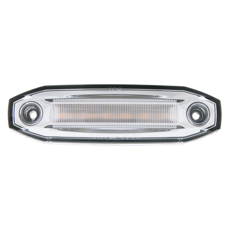 6 Amber LED Light (Clearance/Marker) With 6 Amber LED Side Ditch Light