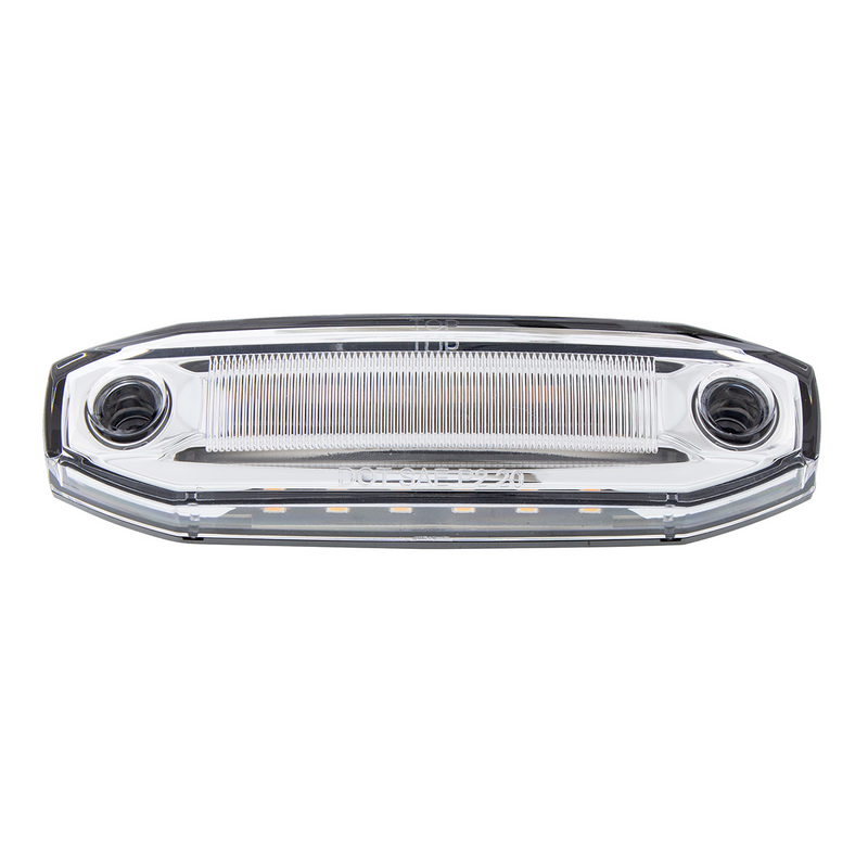 6 Amber LED Light (Clearance/Marker) With 6 Amber LED Side Ditch Light