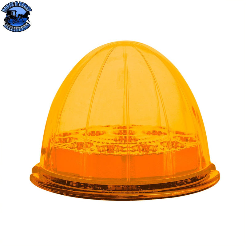 UP-39320 17 LED Dual Function Reflector Cab Light - Amber LED/Amber Lens