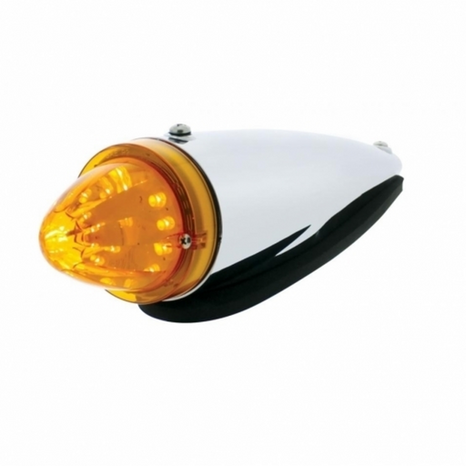 UP-39406 13 LED Watermelon Truck-Lite Style Cab Light Kit - Amber LED/Amber Lens