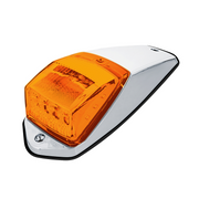 UP-39529 17 LED Reflector Grakon 5000 Style Cab Light Kit - Amber LED/Amber Lens