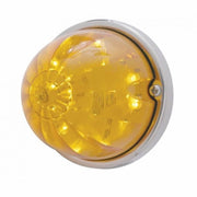 UP-39596 17 LED Watermelon Flush Mount Kit With Low Profile Bezel - Amber LED/Amber Lens watermelon sealed led Goldenrod