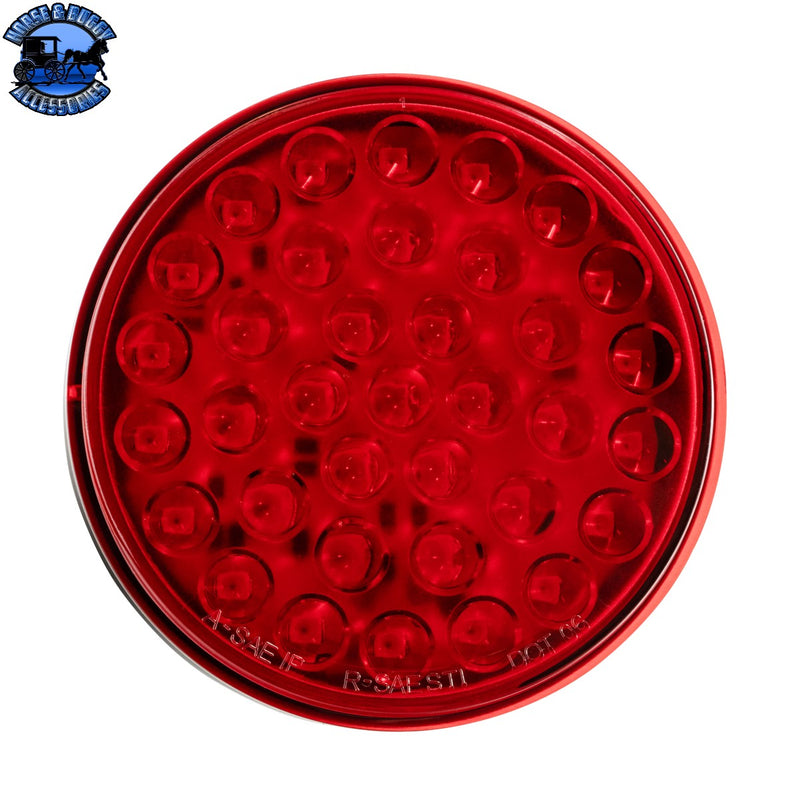 36 LED 4" Round Stop/Turn/Tail Light (Choose Lens)