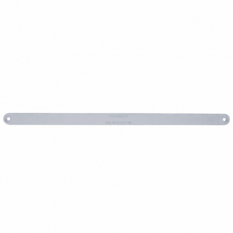 Tira de luz auxiliar de 14 LED de 12" - LED ámbar/lente cromada (a granel)
