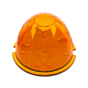 UP-39731B 17 LED Dual Function Watermelon Cab Light - Amber LED/Amber Lens (Bulk)