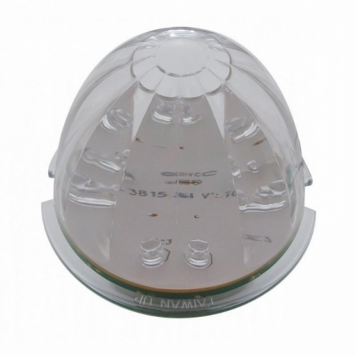 UP-39734B 17 LED Dual Function Watermelon Cab Light - Red LED/Clear Lens (Bulk)