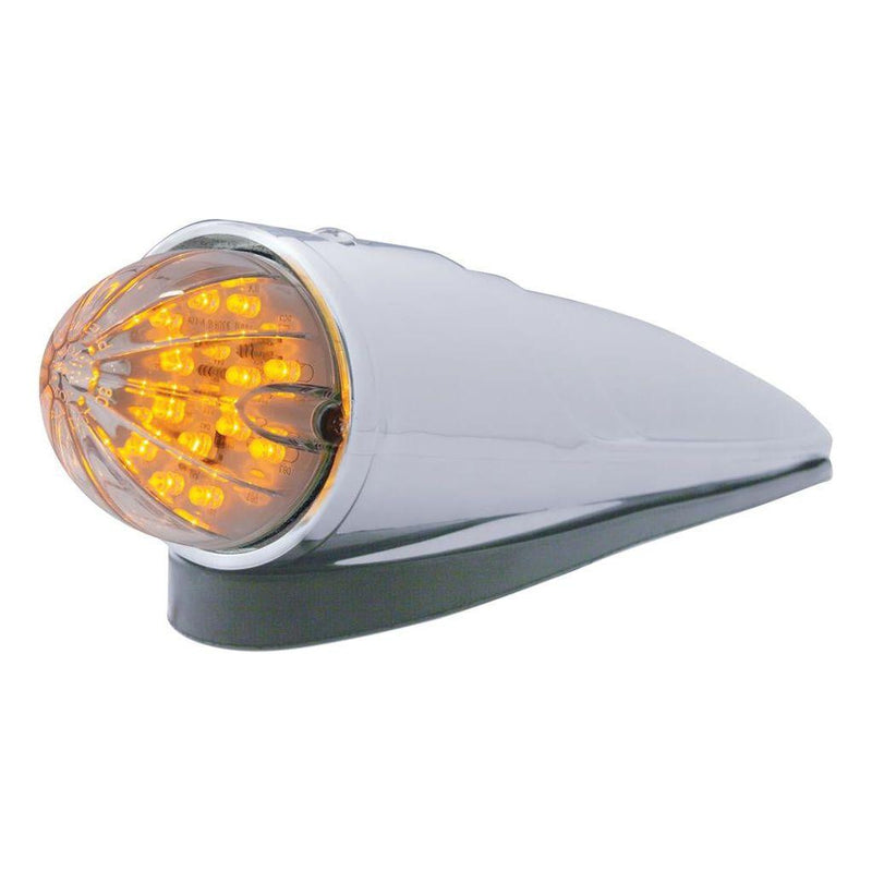 UP-39824 19 LED Bullet Watermelon Grakon 1000 Cab Light Kit - Amber LED/Clear Lens watermelon sealed led Gray