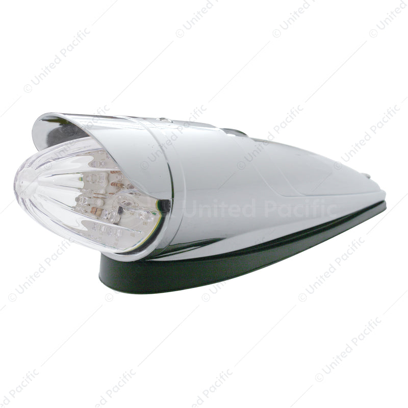 UP-39955 19 LED Watermelon Grakon 1000 Cab Light Kit With Visor - Amber LED/Clear Lens