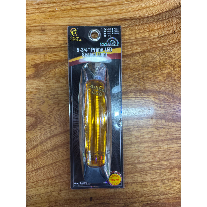 5-3/4"  Rectangular Prime LED Marker Light (choose color)