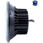 ULTRALIT - 11 High Power LED 7" Crystal Headlight - Chrome #31355 LED Headlight Dark Slate Gray