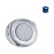 10 LED FREIGHTLINER DAYTIME RUNNING LIGHT CONVERSION KIT WITH VISOR (Choose Color) (Choose Side) Daytime Running Light Clear / Driver's Side Gray