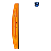 4 LED LIGHTTRACK Cab Light For 2018-2022 Freightliner Cascadia - Amber Lens LED LIGHTING Dark Orange