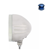 Stainless "Bullet" Embossed Stripe Headlight Housing #32729 Headlight Housing Light Gray