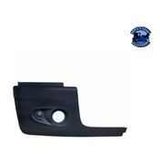 BUMPER END WITH 1 FOG LIGHT HOLE FOR 2005+ FREIGHTLINER CENTURY (Choose Side) Bumper End Passenger's Side Dark Slate Gray