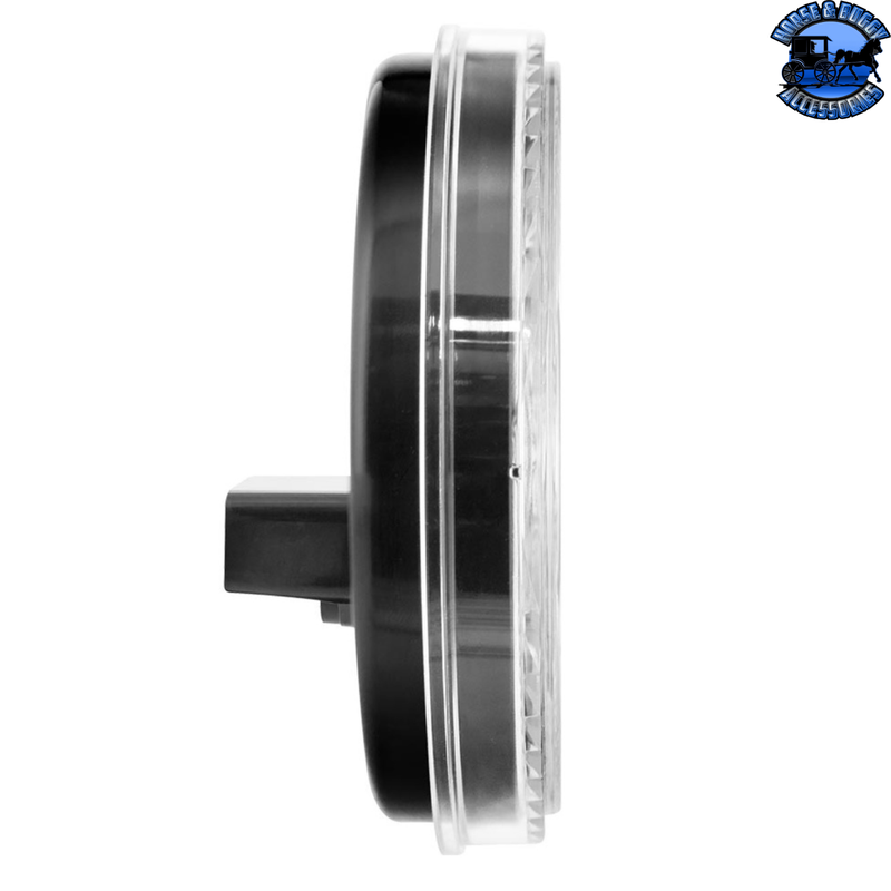 6 LED 4" Round Light (Back-Up)-White LED/Clear Lens #38065B